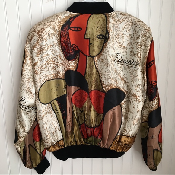 Vintage Jackets & Blazers - Vintage Picasso bomber jacket/windbreaker
